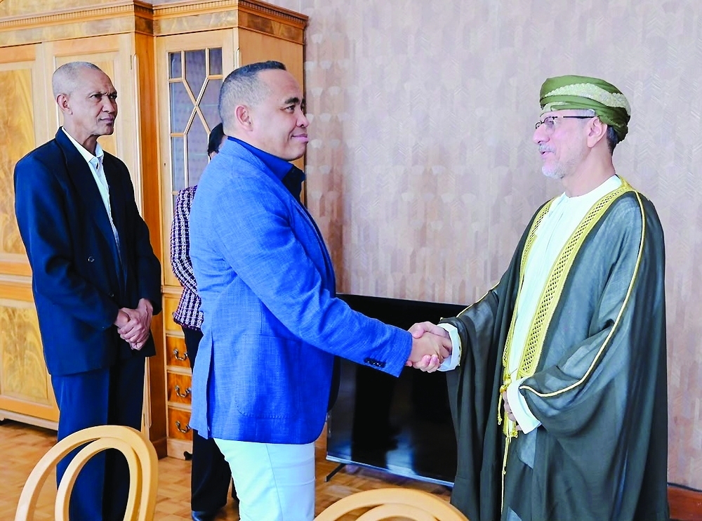The two sides touched upon economic and investment cooperation opportunities. - ONA