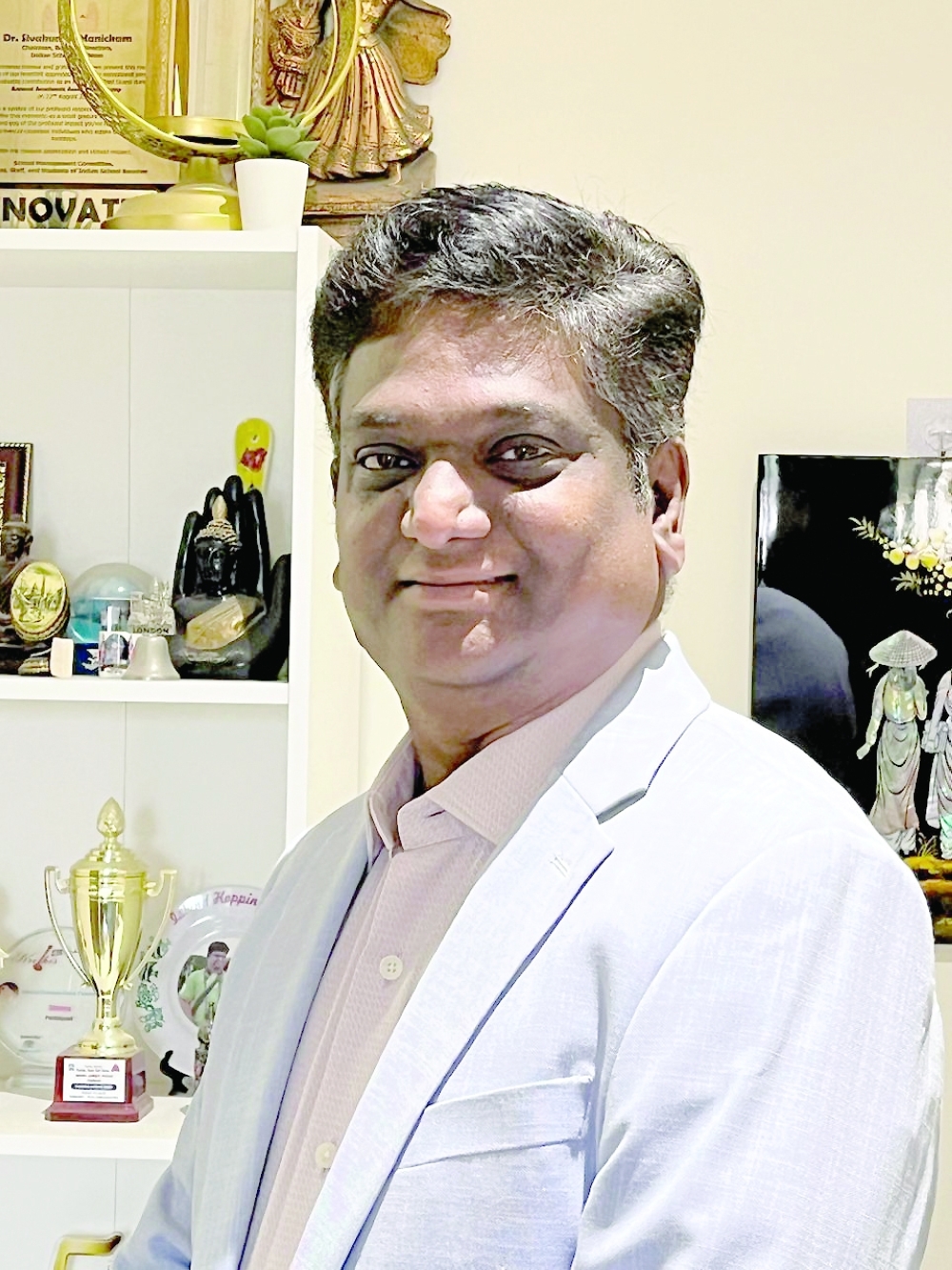 Dr Sivakumar Manickam, The author is Associate Professor at Oman Dental College