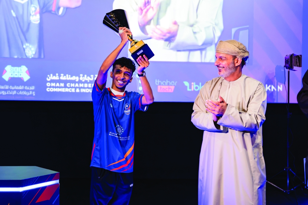 Saleh al Ghassani was crowned champion of the EA SPORTS FC 26 competition at the Top Esports Tournament.