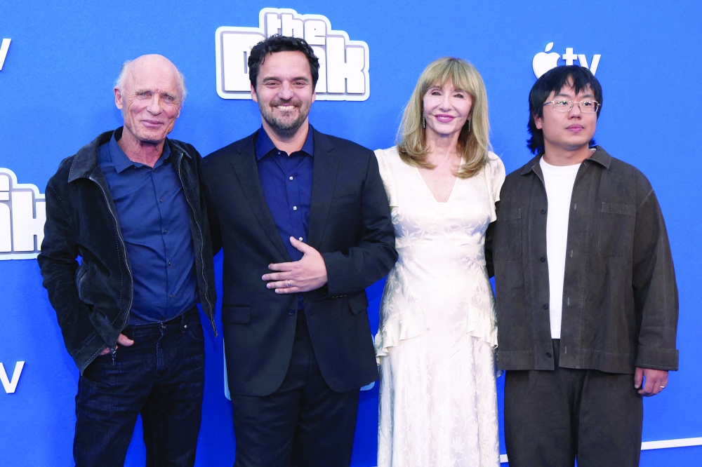 Cast of "The Dink" attend the premiere of the movie at the AMC Century City theatre in Los Angeles, USA — AFP