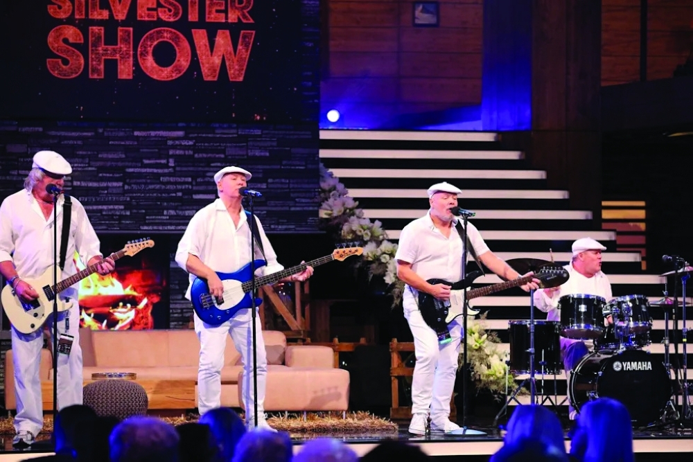  The Rubettes band performing — dpa