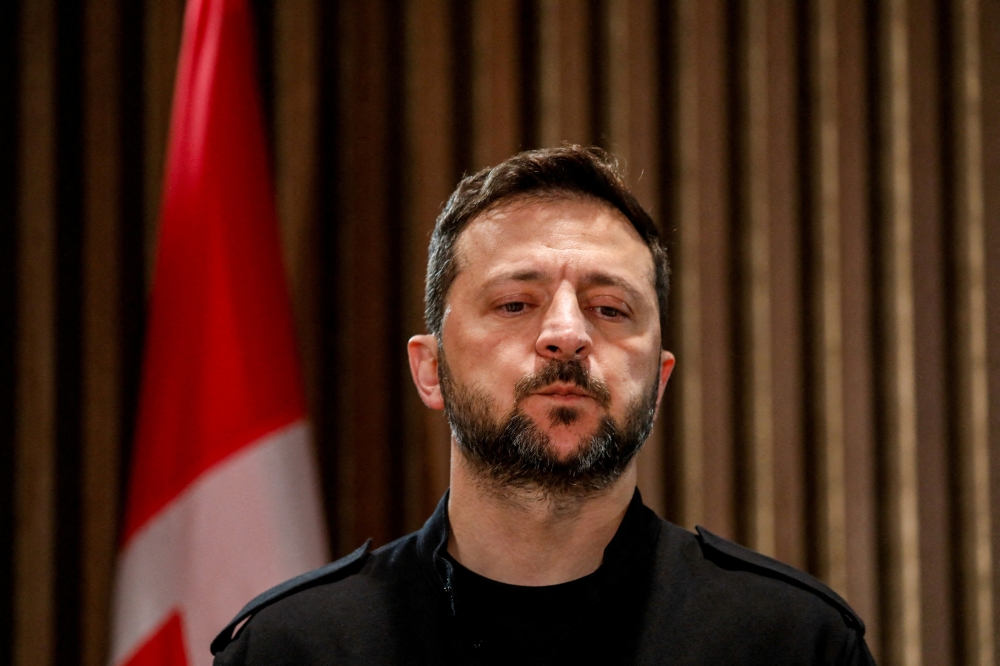 Ukrainian President Volodymyr Zelensky 