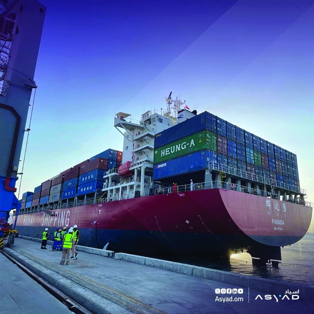 Oman’s merchandise trade surplus expanded year-on-year to RO 3.37 billion by the end of May 2026.