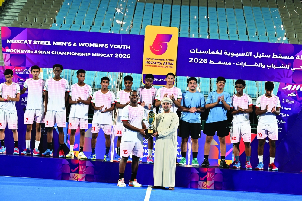Oman lift Challenge Cup. — Khalfan al Ruzaiqi