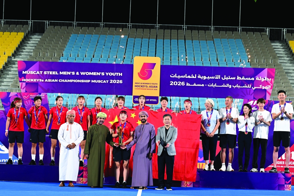 China team were crowned champions in the women’s category. — Khalfan al Ruzaiqi
