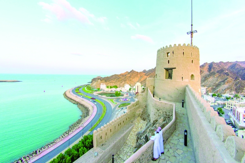 Oman was rated as a safe place for walking alone both during day and nighttime.