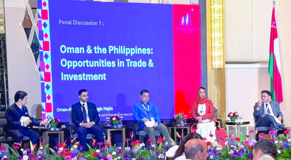 Panelists discuss trade and investment opportunities between Oman and the Philippines during the Third Oman–Philippines Forum: Strategic Majlis in Makati City on July 26, 2026. 