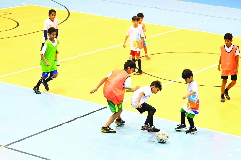 Young players in action during the final football matches of Sports Summer 2026