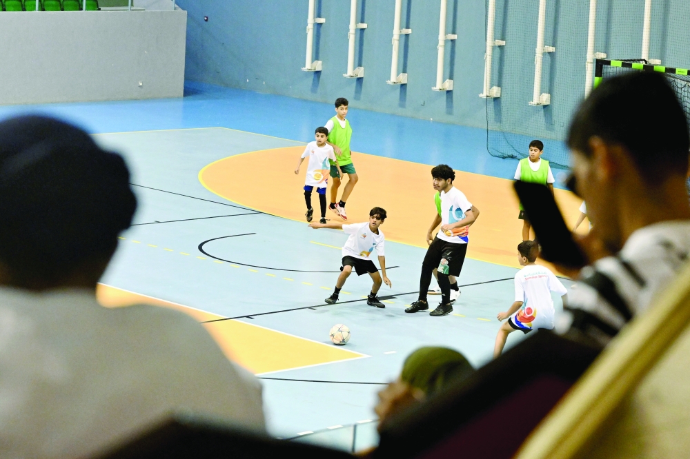 Young players in action during the final football matches of Sports Summer 2026
