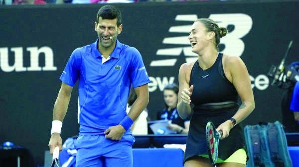 Djokovic and Sabalenka team up for US Open mixed doubles