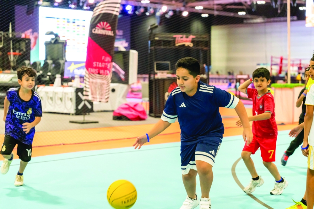 Young athletes testing their skills and staying active during Week 2 of the Children’s Summer Camp.