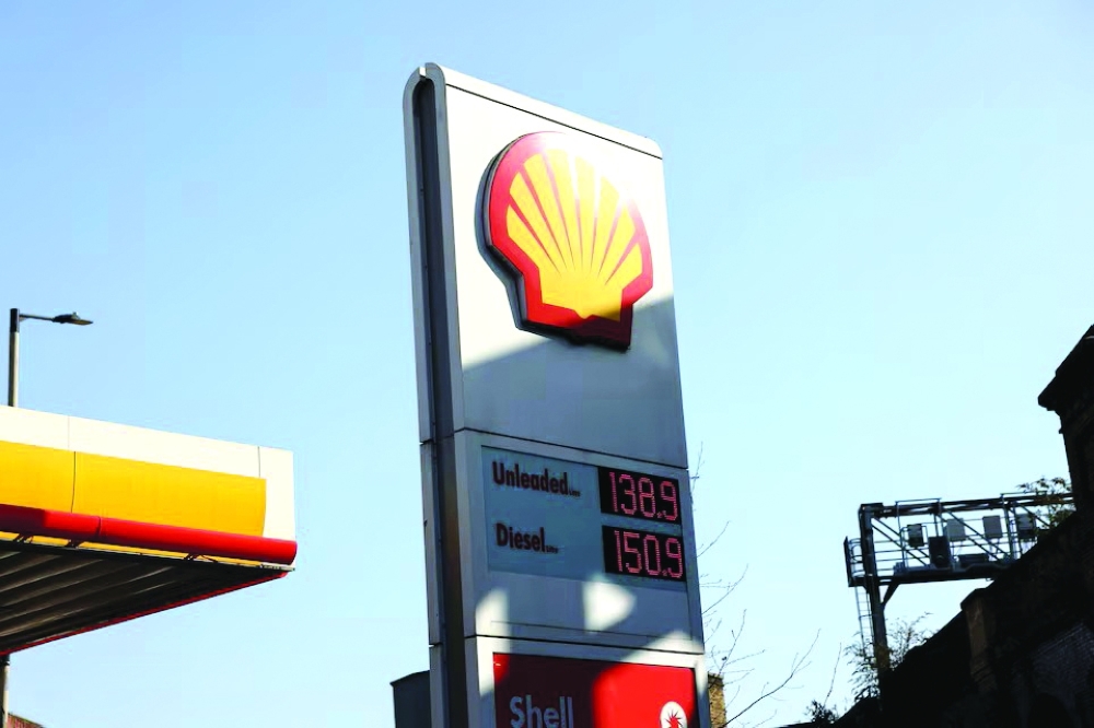 Shell profit more than doubles on higher energy prices.