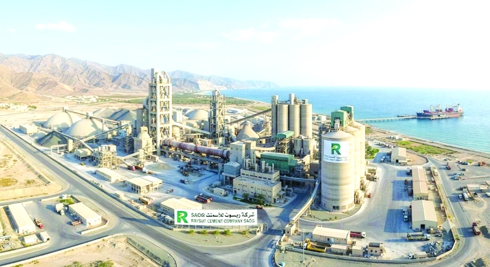 Raysut Cement operates limestone and raw material quarries that supply its integrated cement manufacturing operations in Oman