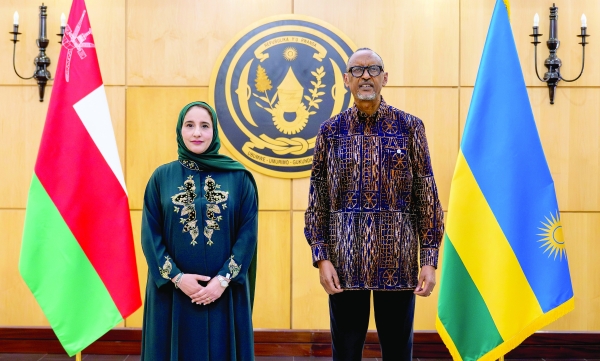 HM's greetings toRwanda President