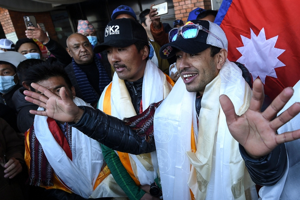 File photo:  Nepali mountaineer Nirmal Purja