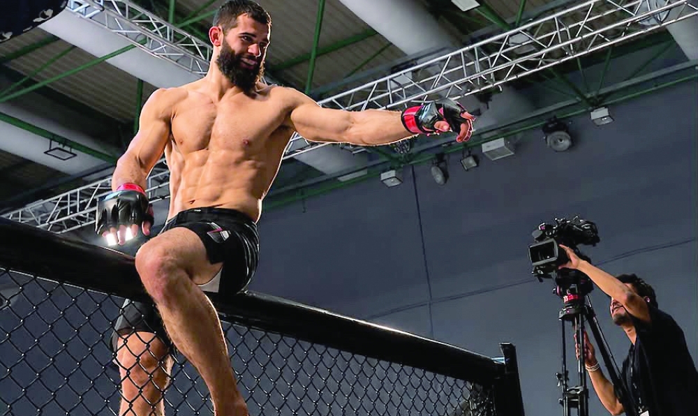 Winners celebrate after an exciting night of professional combat sports in Muscat.