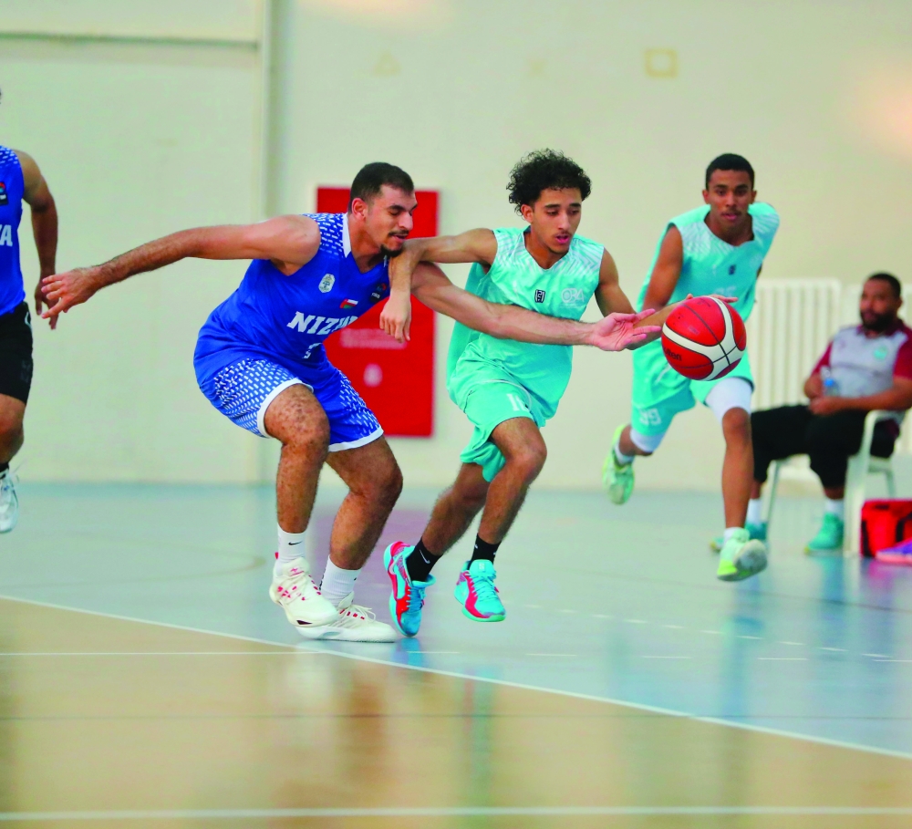 Oman’s elite basketball prospects take part in a training session as part of the Athlete Development Centres programme.