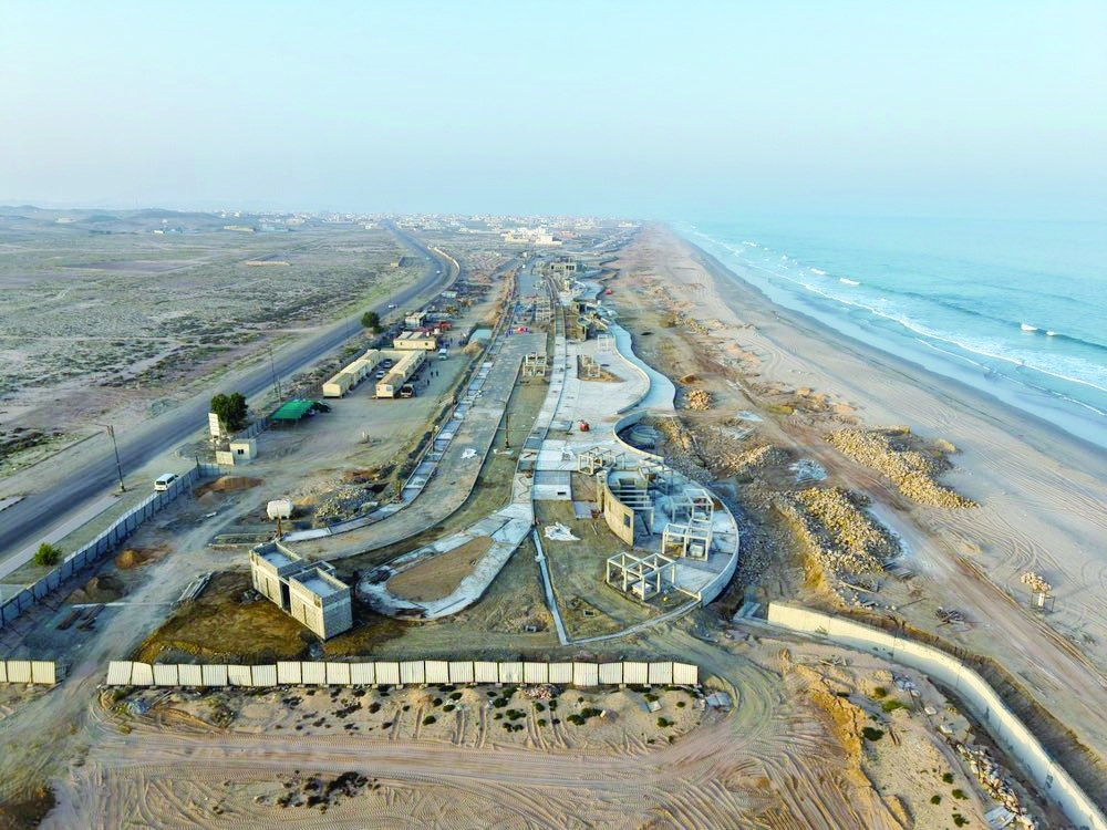 Al Ashkarah Waterfront project will contribute to supporting economic activity and stimulating local investment 
