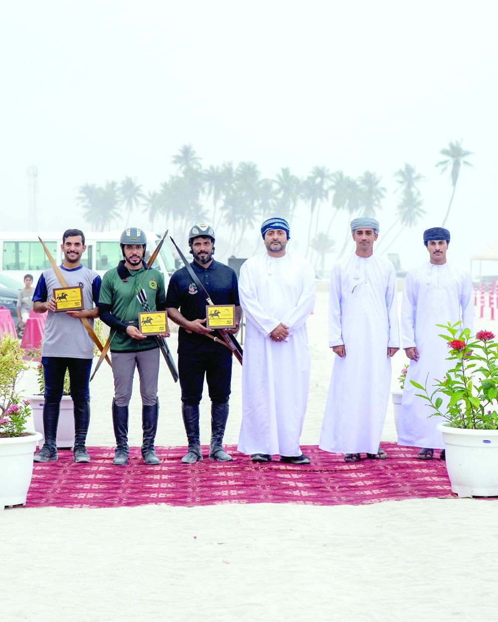 Sami bin Ali al Haddadi of Fursan Oman Centre captured the overall title, Ahmed bin Nasser al Sawafi of Al Saad Stud finished runner-up, while Mahmood bin Sulaiman al Sharyani of Fursan Oman Centre secured third overall. — Asaad al Badri