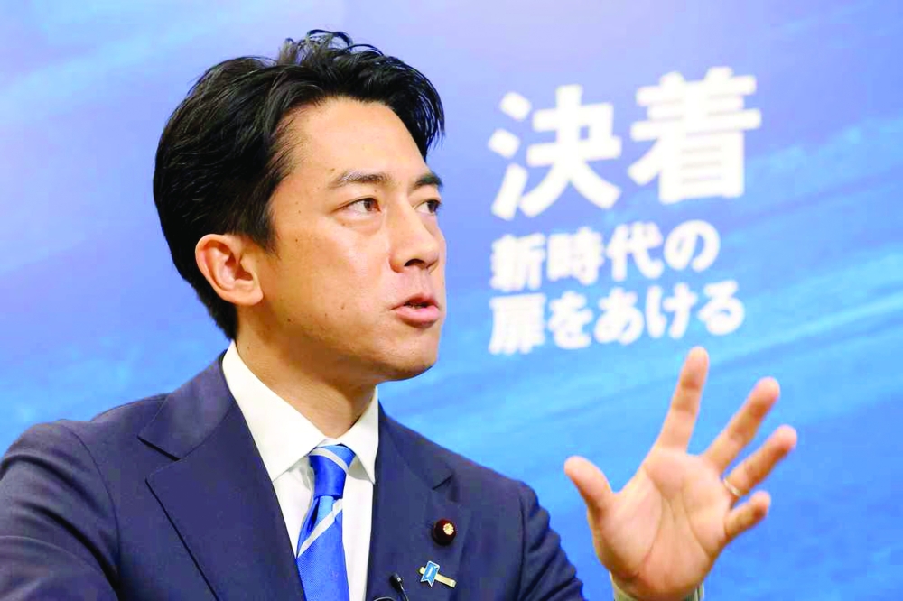 Shinjiro Koizumi, Defence Minister of Japan