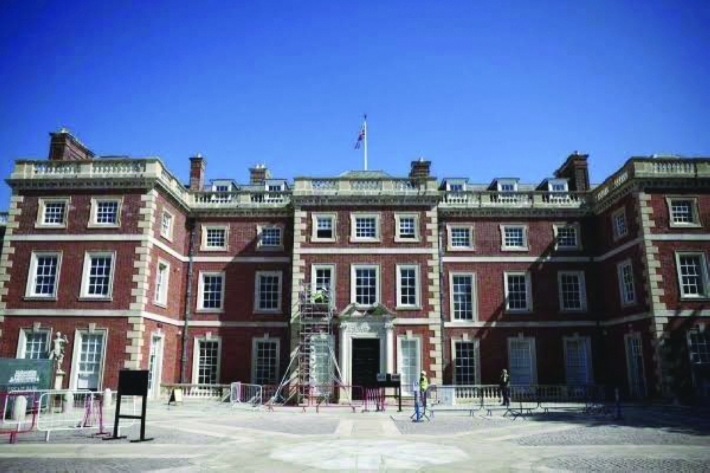 The exterior of the new Trent Park Museum is pictured after its recent opening— AFP
