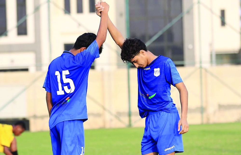 Al Nasr beat Bahla in the third round of the Jindal Youth League.