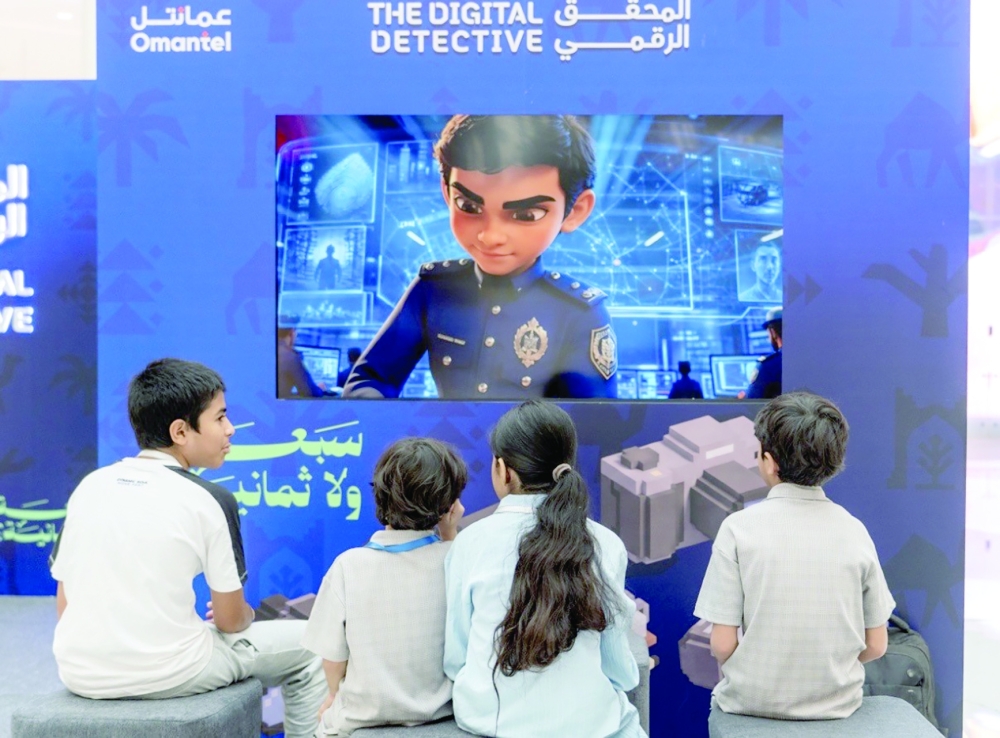 The initiative is part of Omantel’s awareness programmes aimed at promoting digital literacy