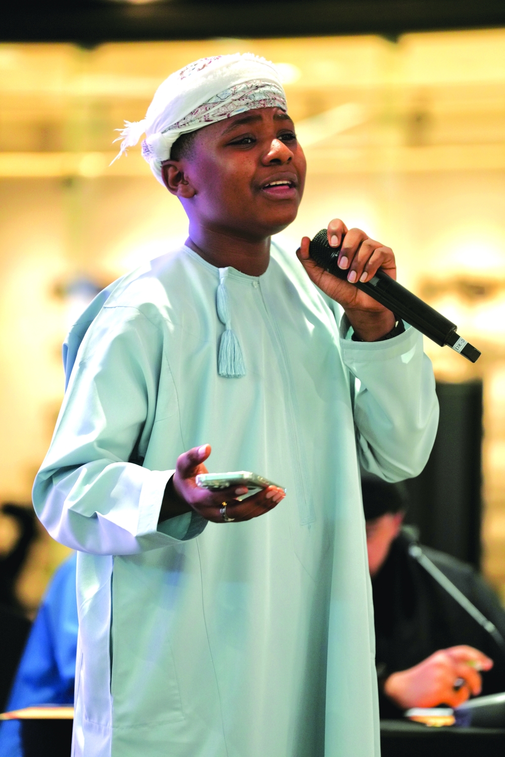 More than 60 young vocalists auditioned for a place in the Explore Oman Talent Competition finals.