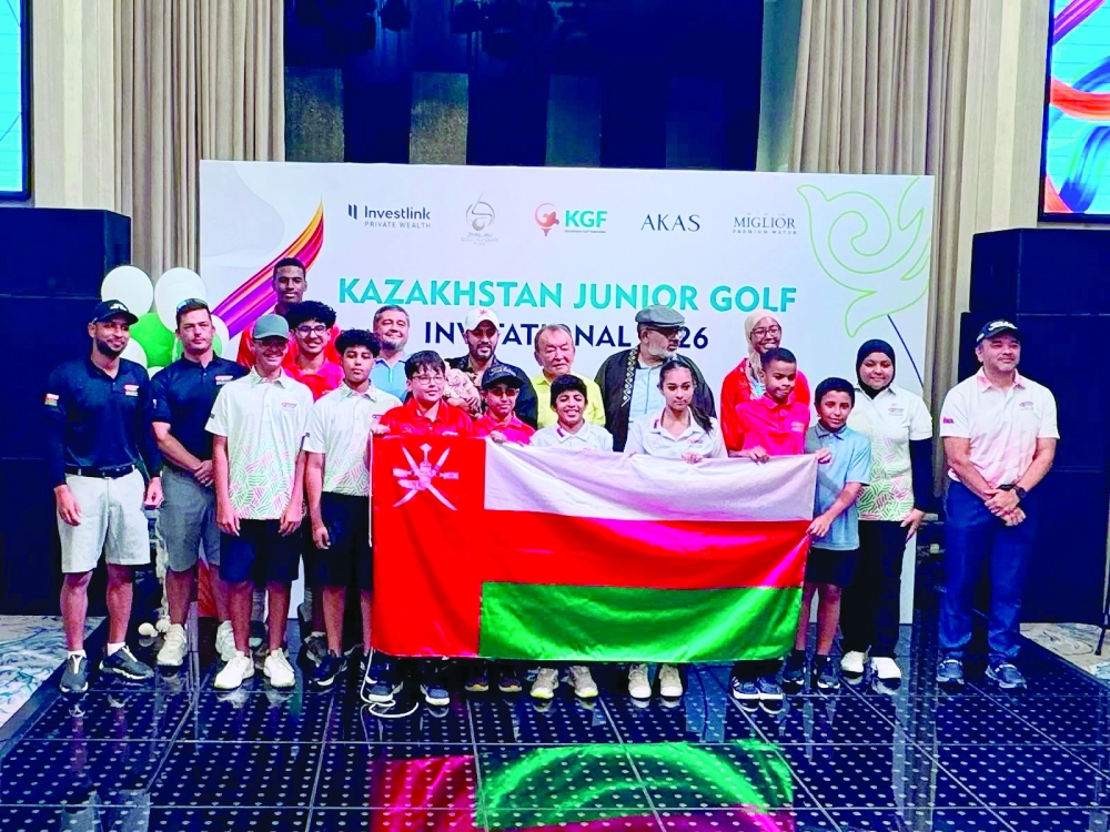 
Oman’s junior golf delegation concluded its Kazakhstan camp with three medals and valuable international experience.