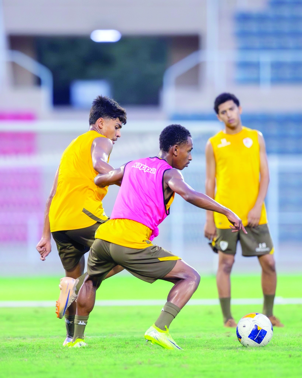 Oman’s U17 national team continue preparations during their internal training camp ahead of upcoming regional and continental competitions.