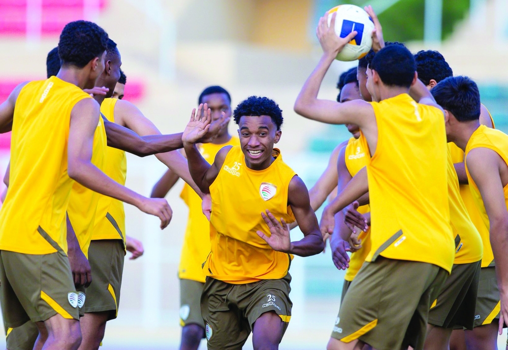 Oman U17 team step up preparations during their internal camp, which continues until August 17.