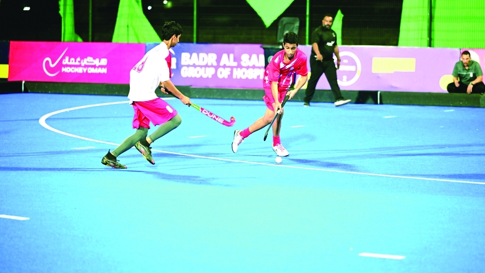 Action from a previous edition of the Junior Hockey League.
