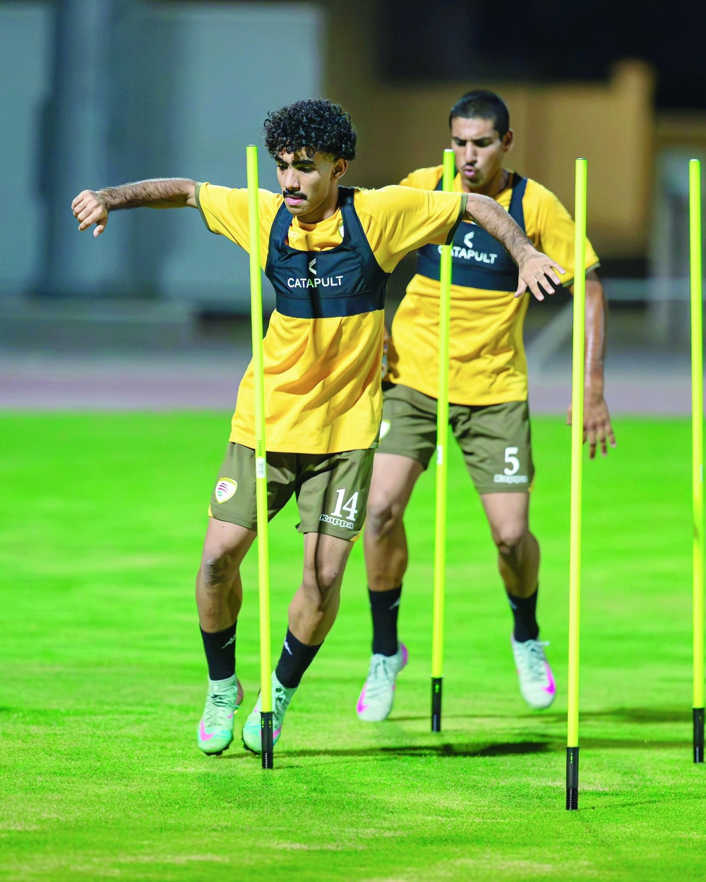 
Oman U20 players in action during training ahead of their upcoming friendlies against Syria.
  