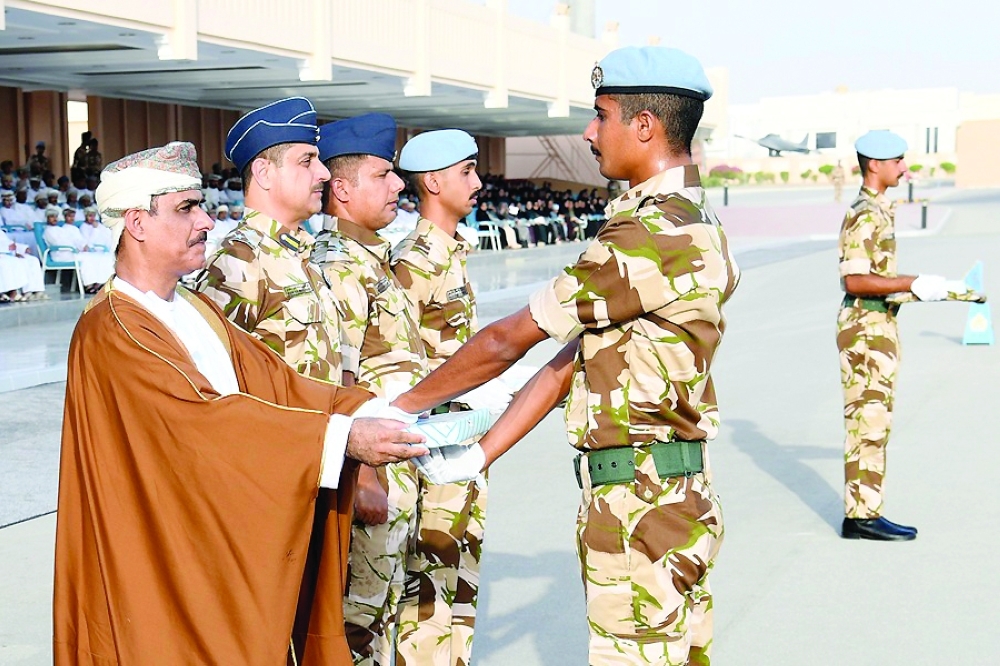 Royal Air Force of Oman Celebrates Graduation of New Recruit