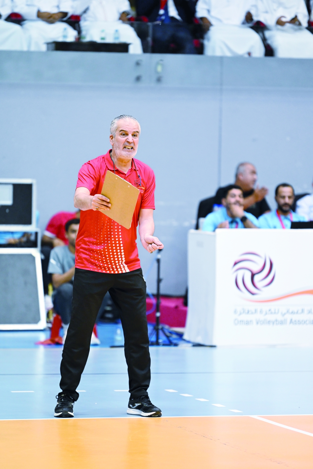 Oman head coach Nizar al Shukaili