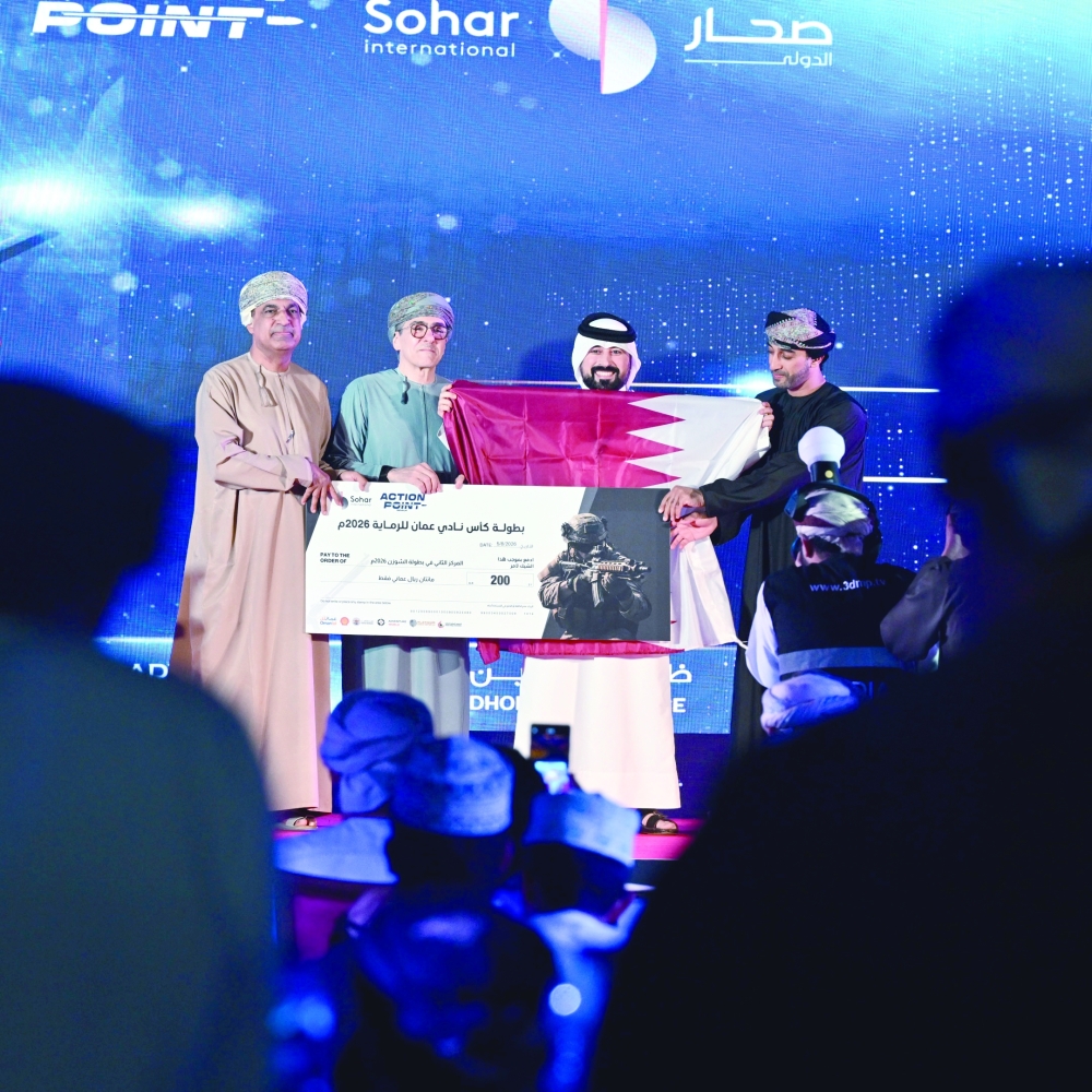 Badr al Yousuf from Qatar came second in shotgun event. — Hussein al Muqbali