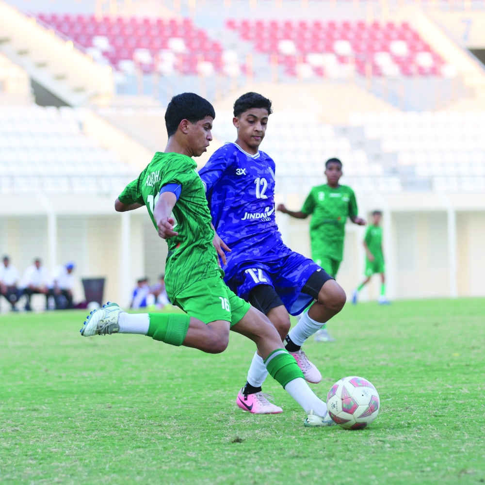 Saham thrashed Al Nahda 6-1 in the Jindal Youth League.