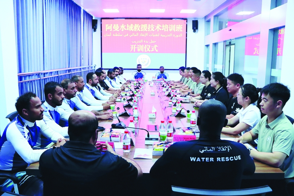 The programme involved training on the use of modern equipment and technologies in water rescue operations.