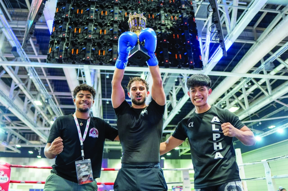 Action from the previous edition of the Spark Fighting Championship at the Oman Convention and Exhibition Centre.