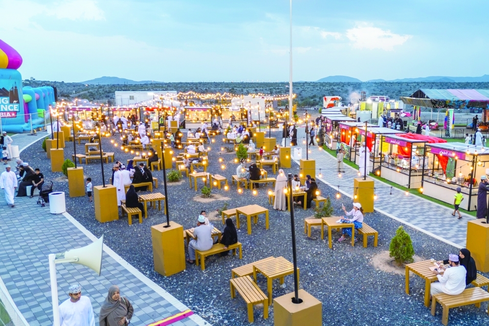 Al Jabal Al Akhdhar Tourism Festival has been receiving a steady flow of tourists.