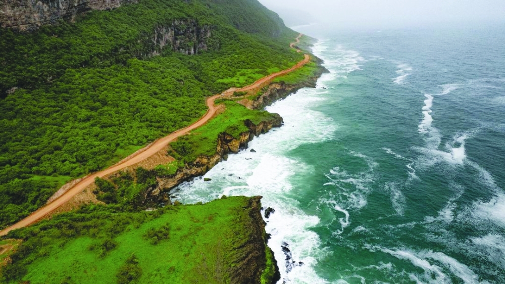 Nature meets history in the stunning Kharfut Archaeological Reserve, a serene natural paradise perched gracefully along the scenic road connecting the wilayats of Rakhyout and Dhalkout. —Mohammed bin Mahad al Maashani