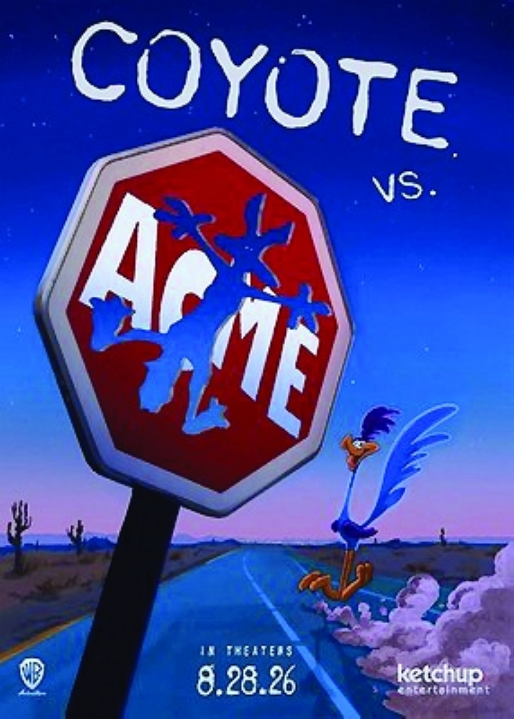 A classic poster of the Looney Tunes-inspired film