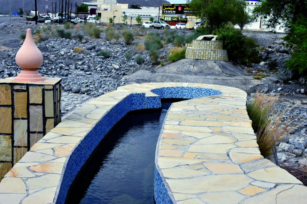 The Al Qaswat Falaj in the Wilayat of Izki.
