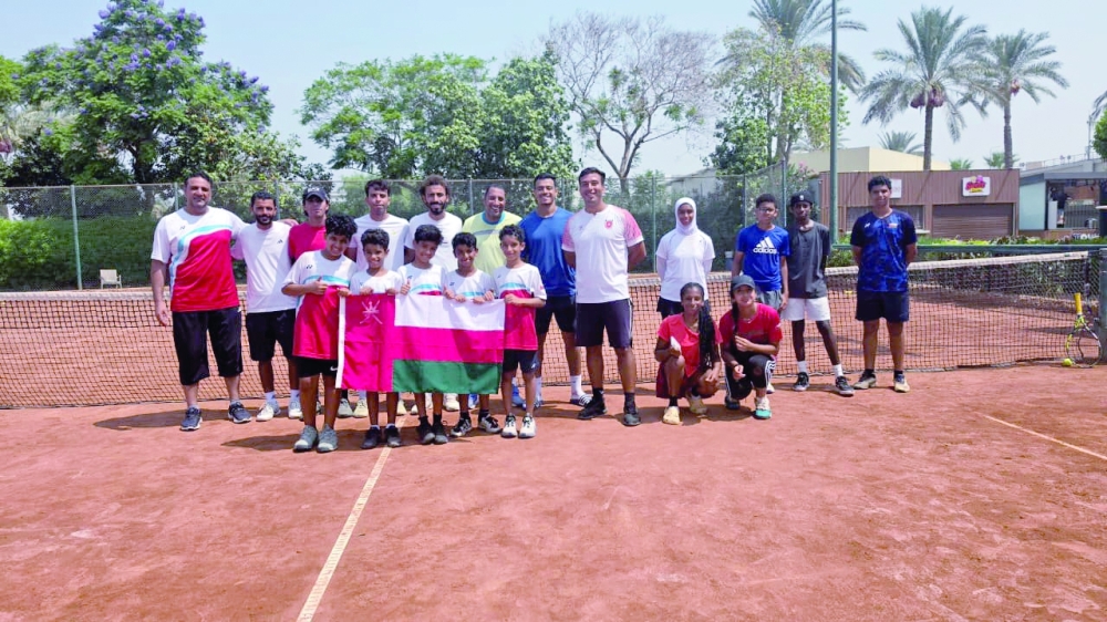 The Under-14 squad comprised Munther al Amri, Emad al Rahbi and Reema al Hashmi.