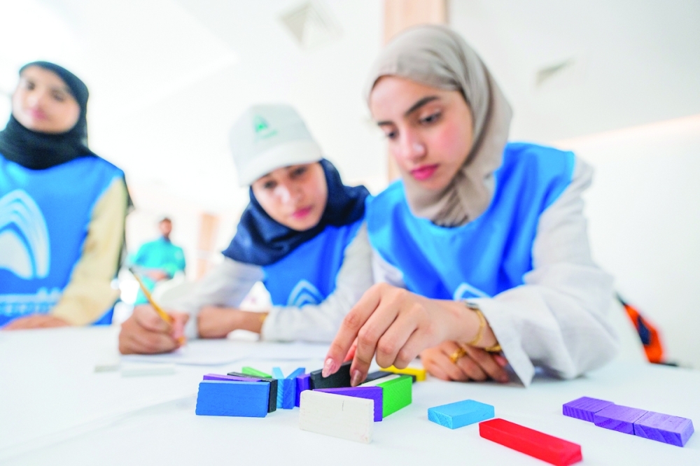 Students participating in the Serdal Leadership and Skills Development Programme.