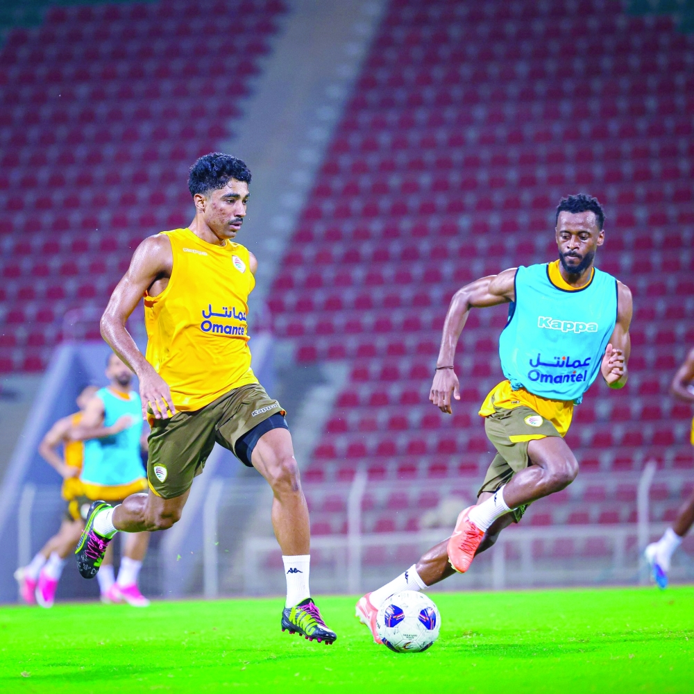 Our national team is conducting its second training session at the internal camp.