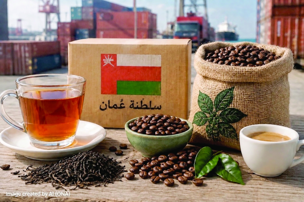 The data showed that the value of tea imports increased from RO 13.9 million in 2021 to RO 28.2 million in 2025.