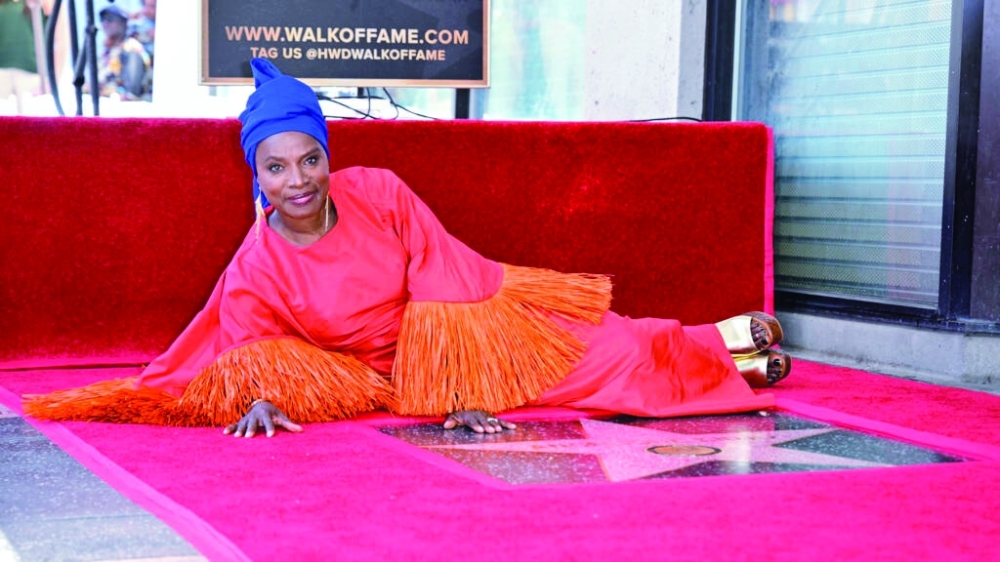 Beninese musician and actress Angelique Kidjo became the first Black African to have a star on the Hollywood Walk of Fame. — AFP