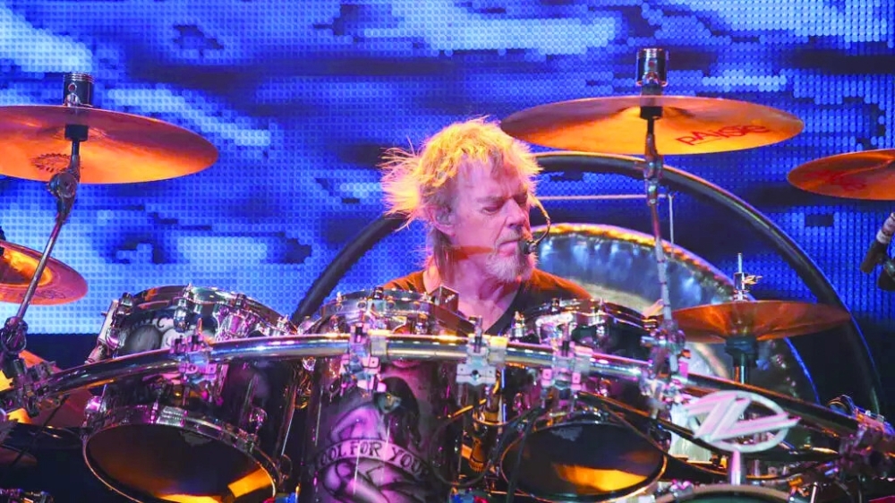 Frank Beard, pictured here in 2013, was the longtime drummer of ZZ Top. — AFP