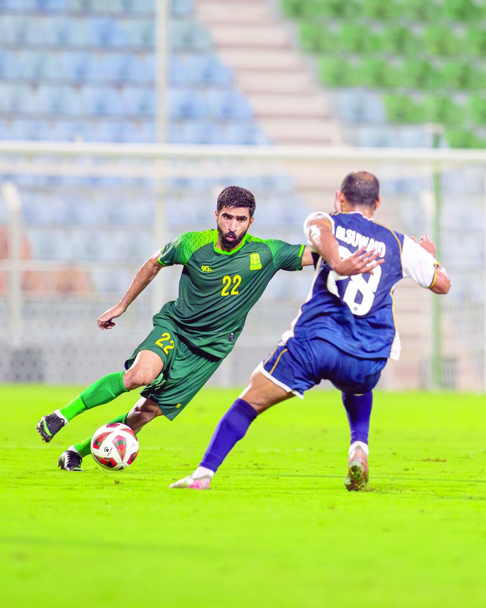 The match between Seeb and Al Shabab ended in a 0-0 draw.